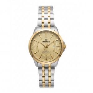 Mirage 8838 Silver Gold Ivory Dial Man MDBTGIV